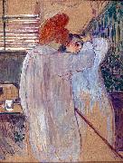 Henri de toulouse-lautrec Two Women in Nightgowns Sweden oil painting artist